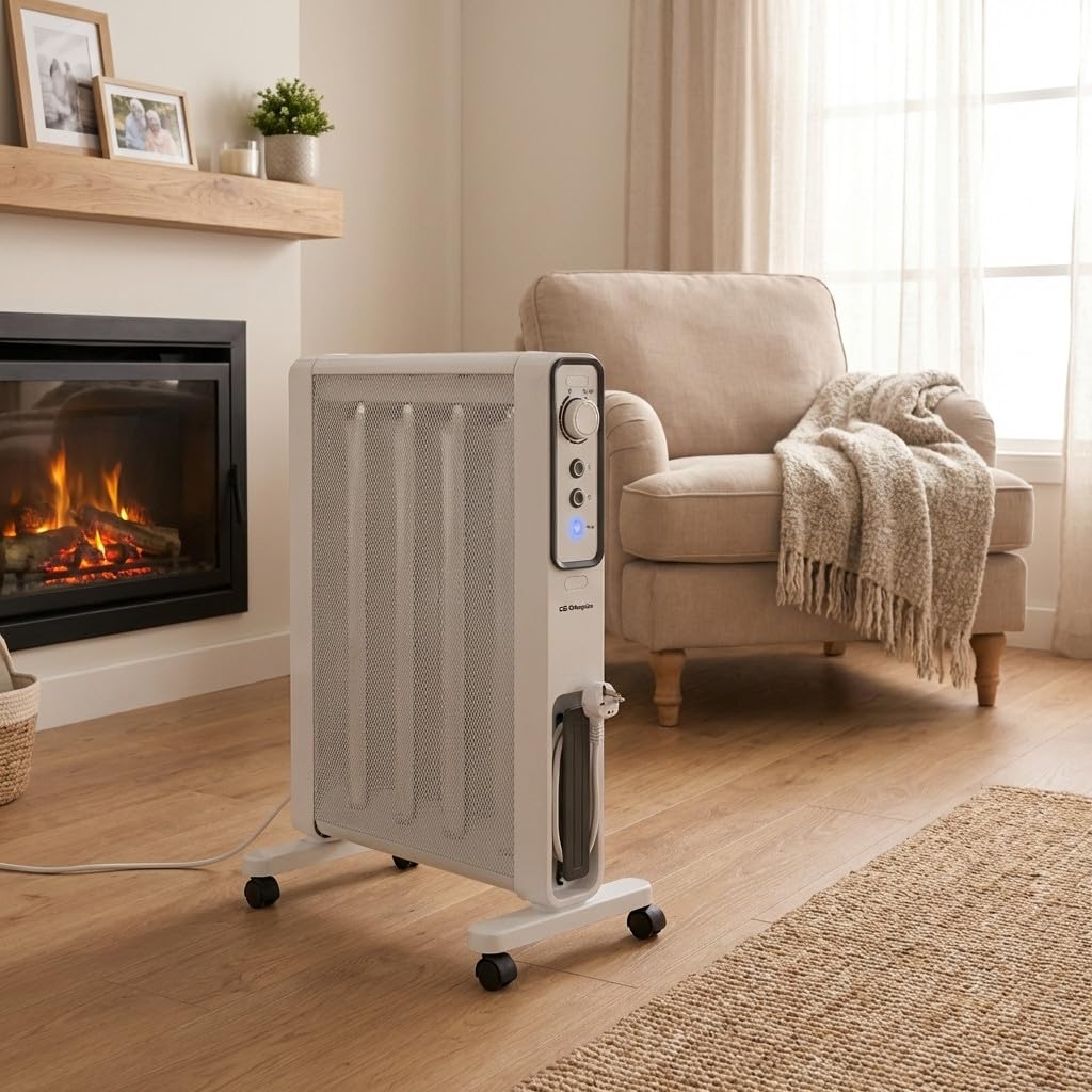 Suinga Grzejnik MICA 2000 W [2 moc cieplna: 1000 i 2000 W.]. Szybka konwekcja i dyfuzja ciepła.