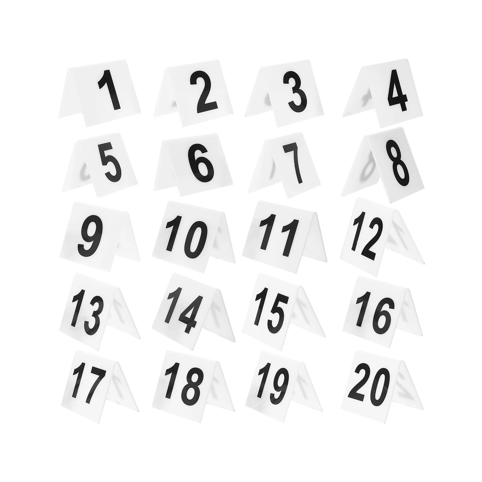 20 Uds. Número de restaurante, marcador evidencia, marcadores, signos, números mesa, decorar Para Restaurantes Y Cafeterías
