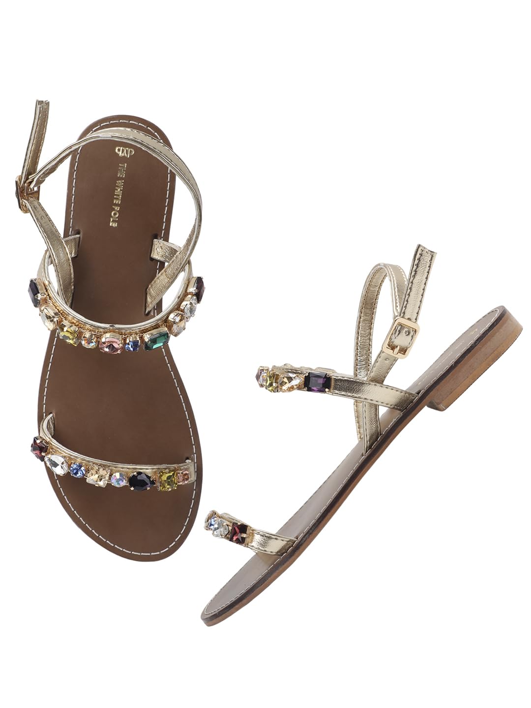 Comfortable Slingback Light Weigh Flats Sandals For Women & Girls-image-19