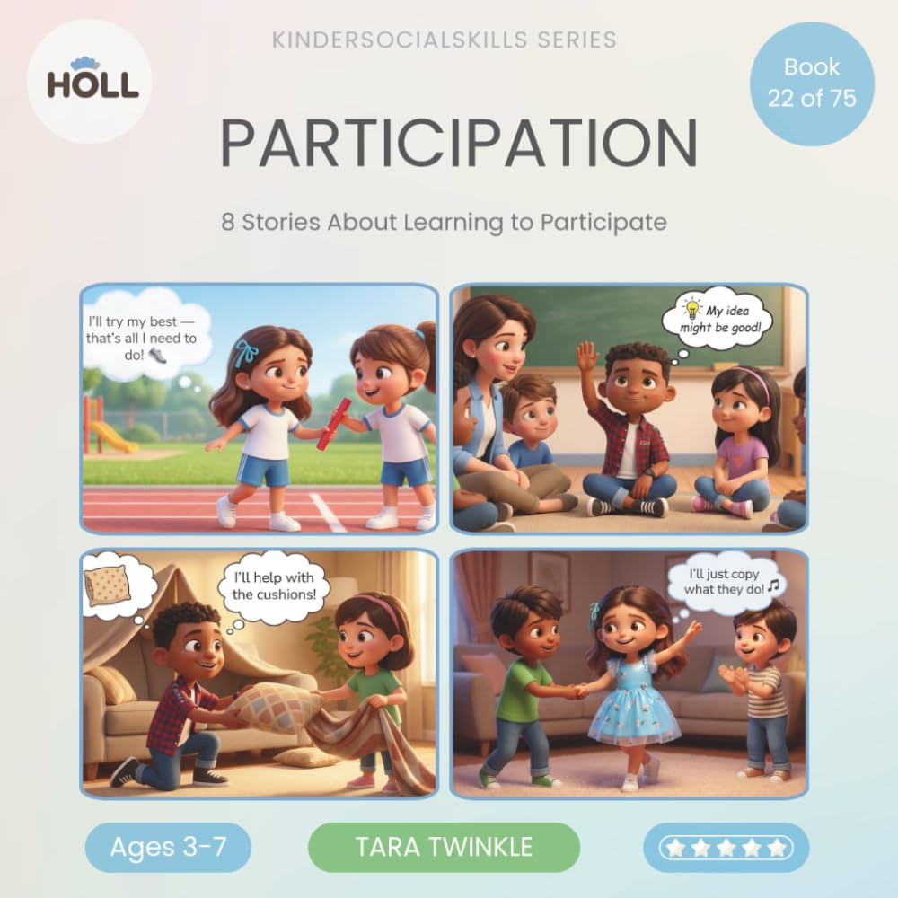 Participation | A Social Story for Kids | KinderSocialSkills: Teaching Kids to Join In at School & Home (Ages 3–7) Through Story