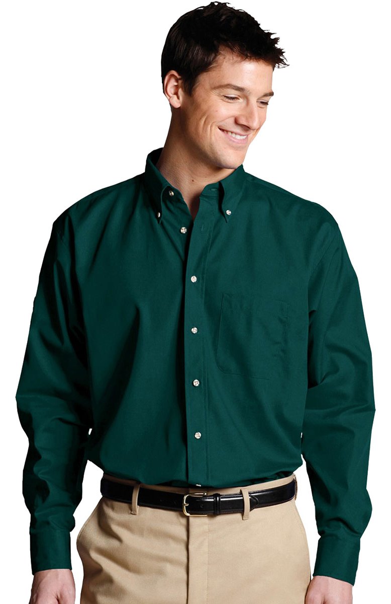 Mens Easy Care Long-Sleeve Shirt