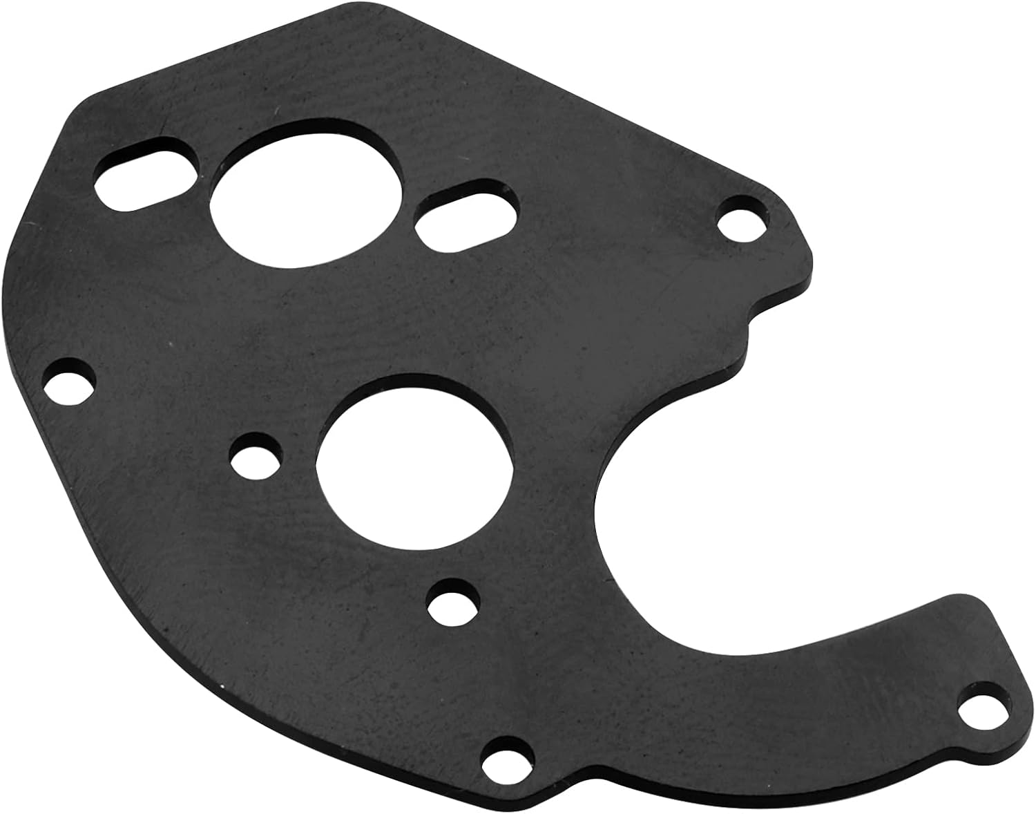 Aluminum Motor Mount Metal Barrage Motor Plate Gearbox Adapter for 1/24 Axial SCX24 C10 90081 AXI00001 AXI00002 RC Crawler Replacement (Black) : Toys & Games