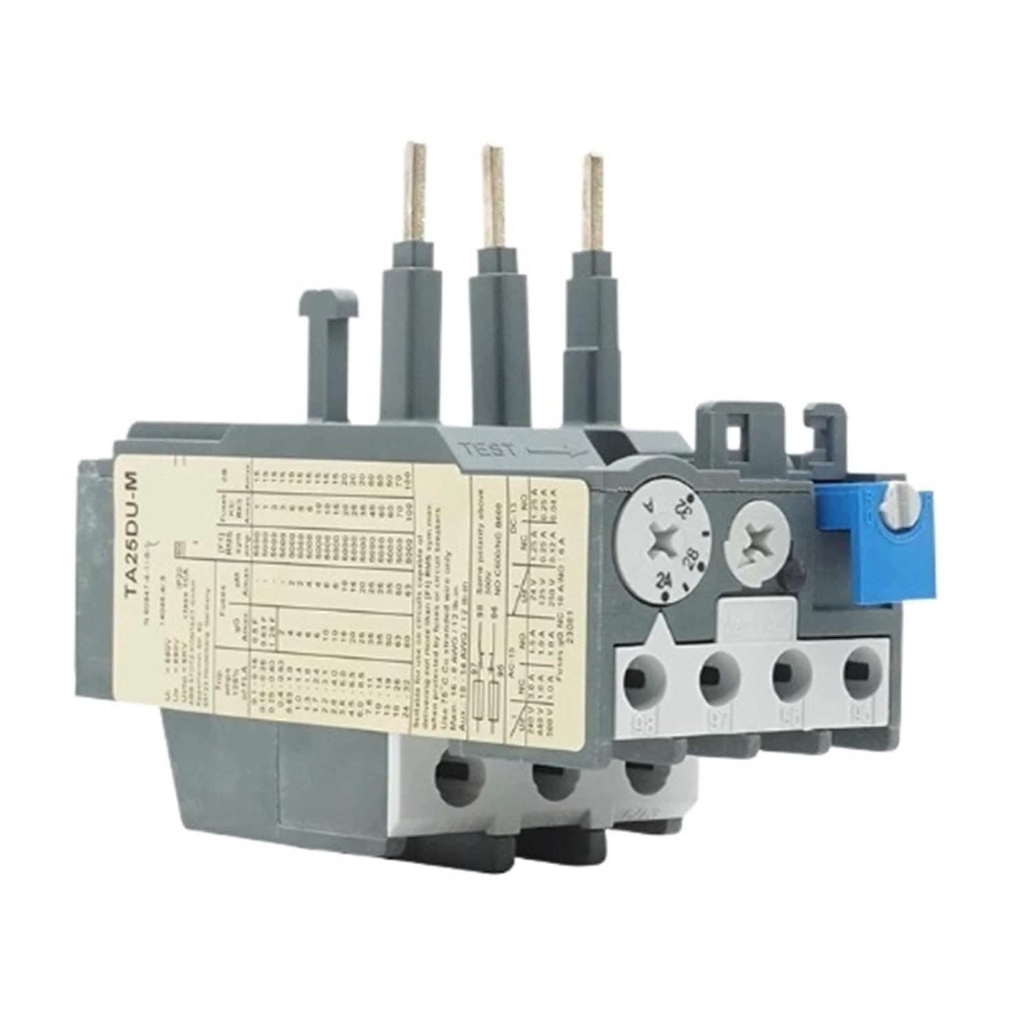 サーマル過負荷リレー - 楽清市城陽電気有限公司 サーマル過負荷リレー TA75DU-32M 24-32A マッチング AX50-AX80 モーター過負荷保護