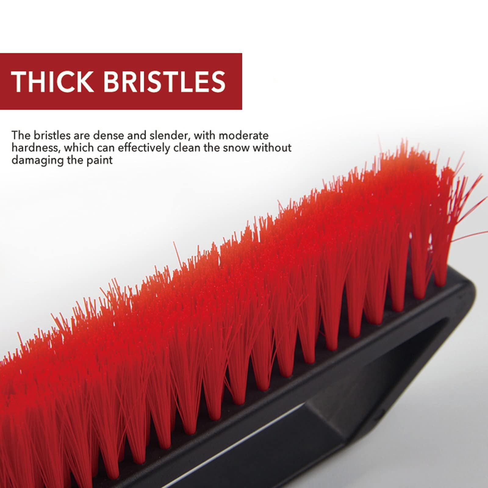 Brosse à Neige grattoir à Glace 23,2 Pouces Pelle à Neige avec grattoir à Glace, Petites Voitures, Paquet de 2