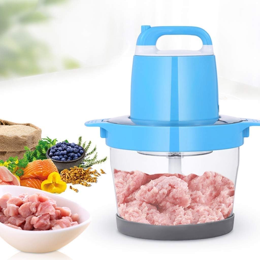 Electric Meat Grinder- Mini Grinder Adjustable Multi-Function Food Processor