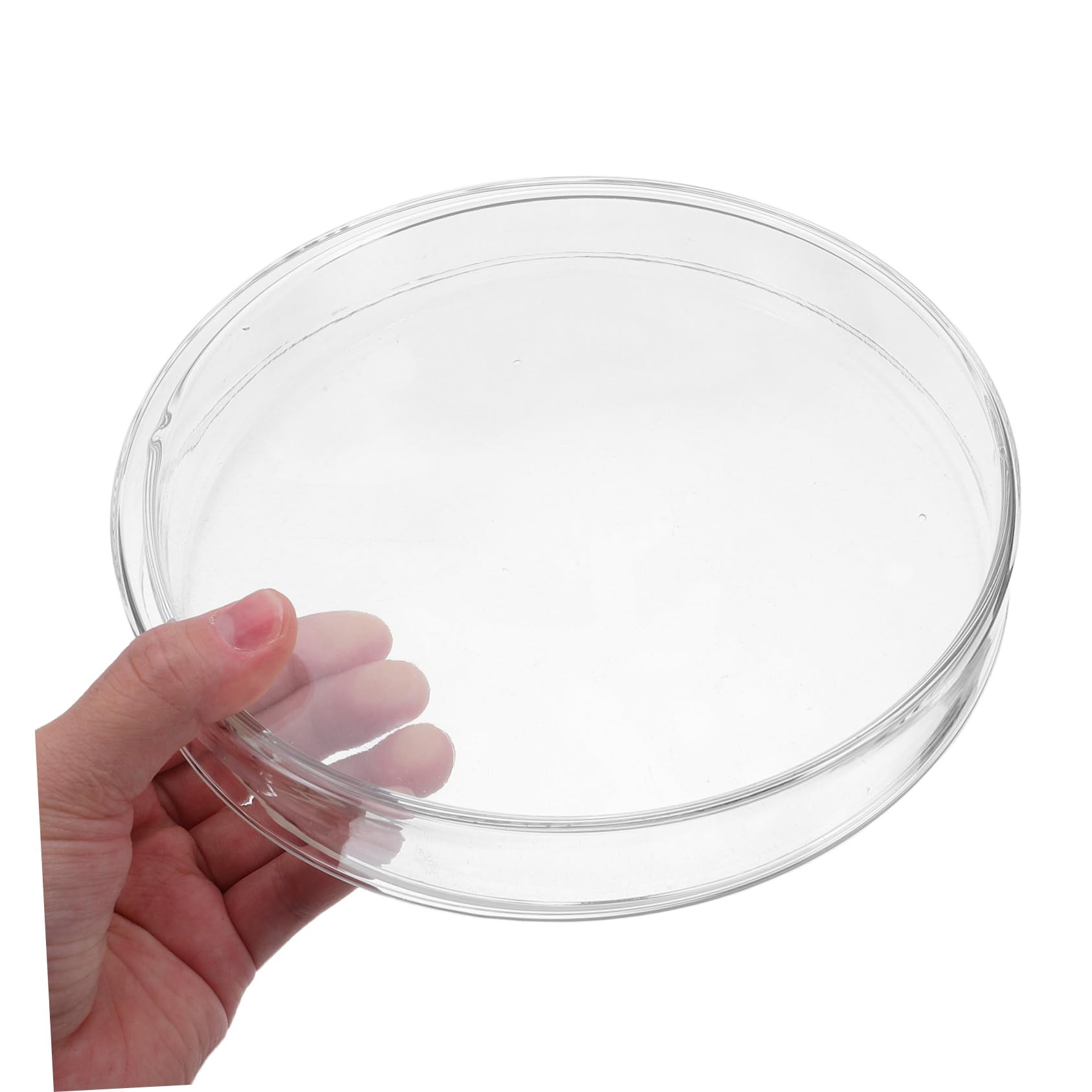 Placas de Petri de Vidrio Borosilicato con Tapa Resistentes Altas Temperaturas Autoclavables para Celular y Microbiológicos Laboratorio