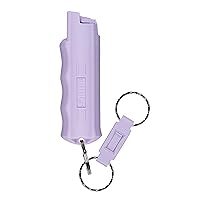 Vista 18 de Sabre Pepper Spray - Quick Release Keychain for Easy Carry & Fast Access, Max Police Strength Self Defense OC Spray with UV Dye, 10 Sec. Spray Time