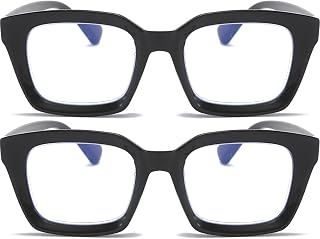 2 Pack Ladies Retro Oversized Reading Glasses Women Computer Reader Eyeglass Price In India