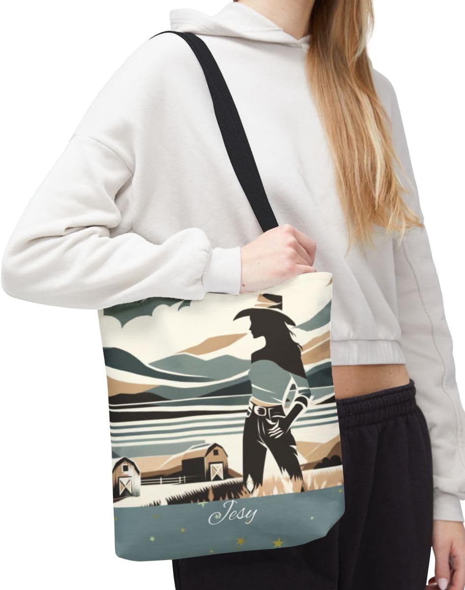 Customizable Tote Bag for Women-Womens Tote Bags for Work-Western Tote Bags for Women-Cowgirl Gift for Her