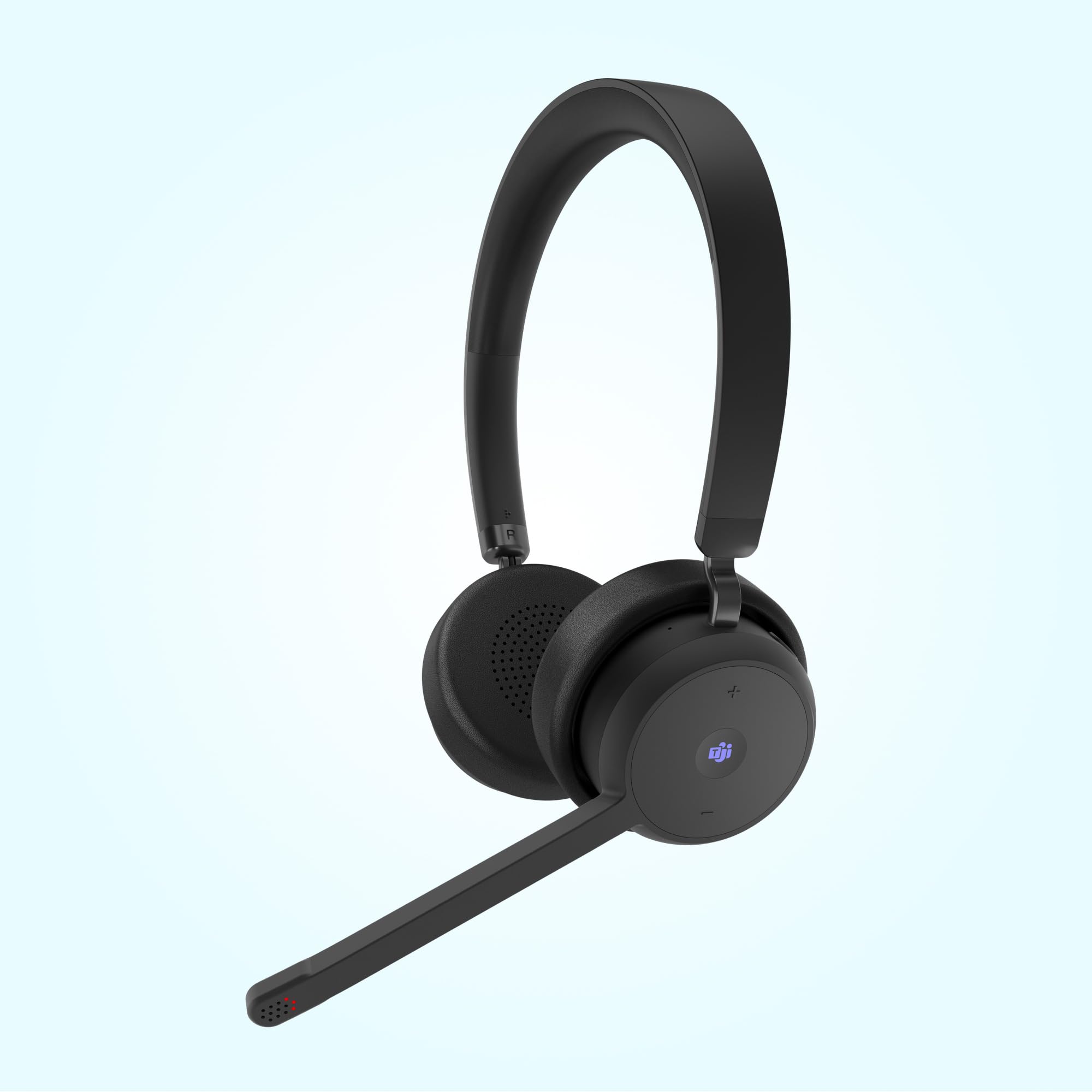 Lenovo Cuffie VoIP wireless con microfono (Certificate Microsoft Teams) collegamento Bluetooth con doppia connessione (+ dongle USB-A), fino a 60 ore di utilizzo ricarica con cavo Type-C