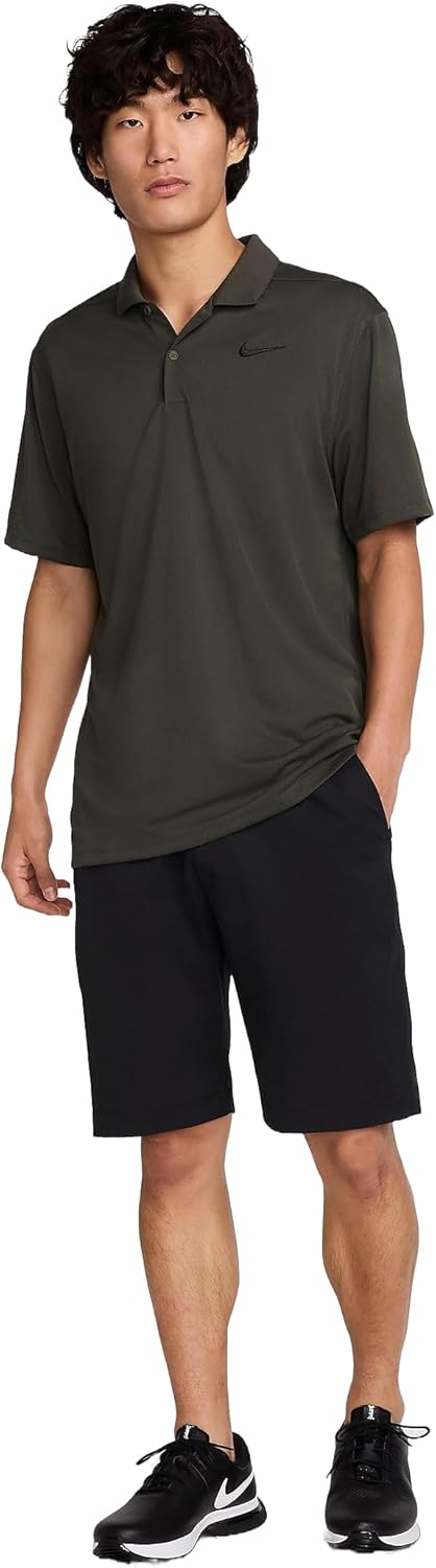 Nike Victory+ Men's Dri-FIT Golf Polo Dk Grey | Khaki Large - Image 5