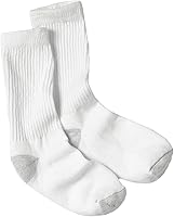 Hanes Women's Cushioned Crew Socks 10-Pack - Moisture-Wicking, Cushioned Comfort, Eco-Friendly for All-Day Wear