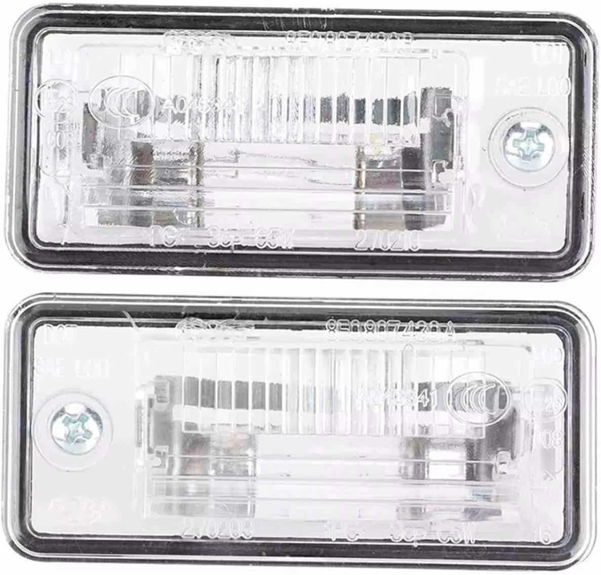 License Plate Light Kit Compatible With A3 A4 A5 A6 C6 A8 D3 Q7 RS4 Car License Plate Light Kit Automobile Accessoriesv 8E0807430B