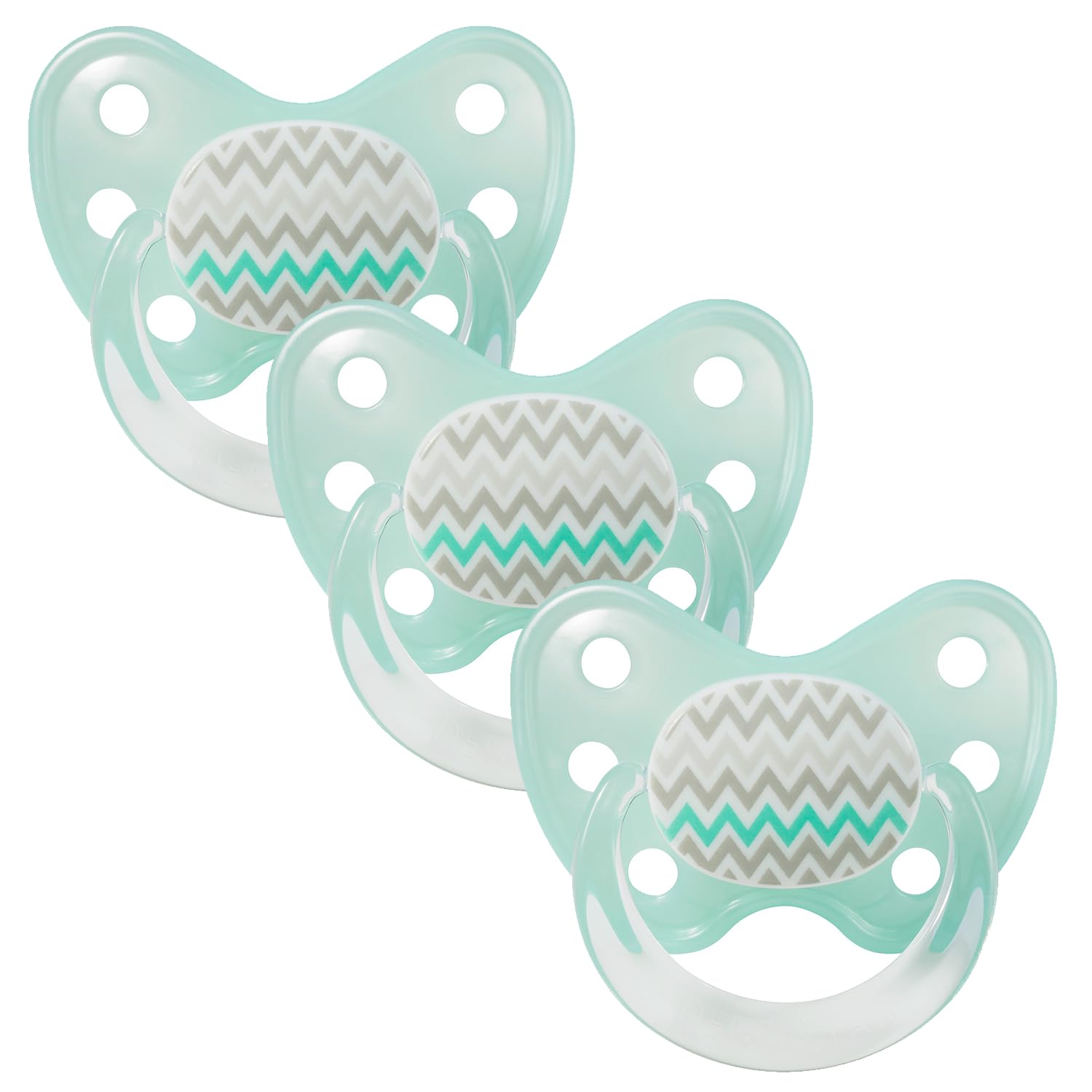 Dentistar Set de 3 Chupetes Ortodónticos de Silicona – Talla 2, 6-14 meses – Chupete bebe previene la desalineación de los dientes – Libre de BPA – Unicornio, Rosa — view 23