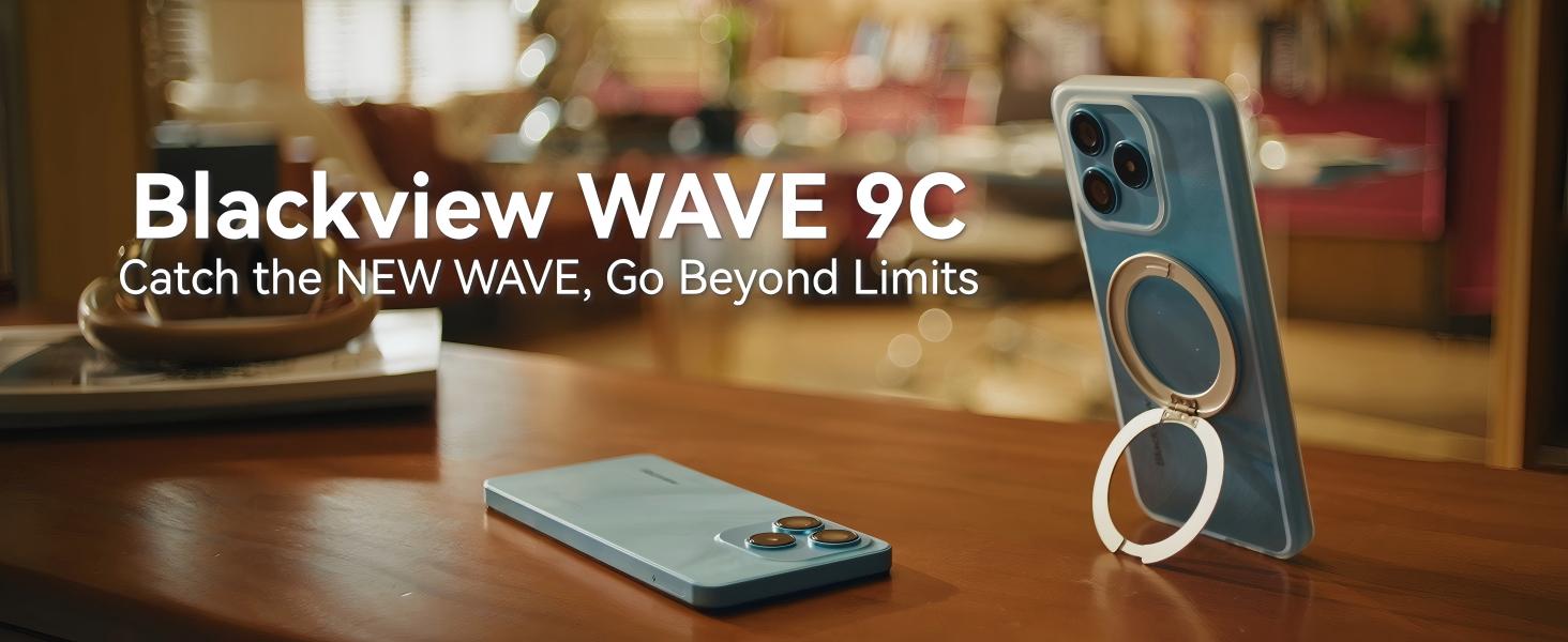 Blackview WAVE 9C Smart Android Phone,4G Sim-Free & Unlocked