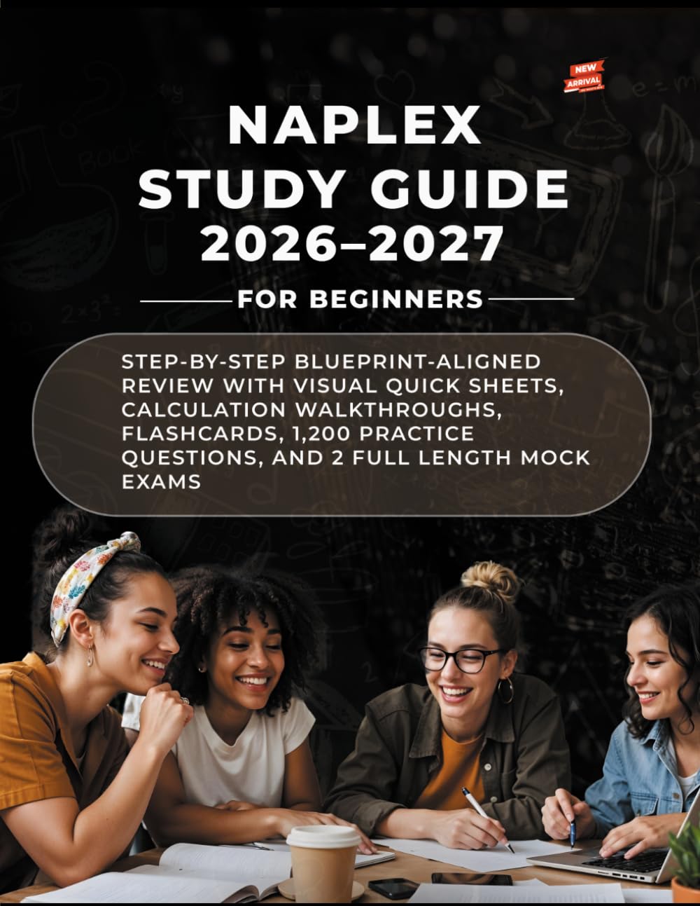 NAPLEX STUDY GUIDE 2026-2027 FOR BEGINNERS: STEP-BY-STEP BLUEPRINT-ALIGNED REVIEW WITH VISUAL QUICK SHEETS, CALCULATION WALKTHROUGHS, FLASHCARDS, 1,200 PRACTICE QUESTIONS, AND 2 FULL LENGTH MOCK EXAM