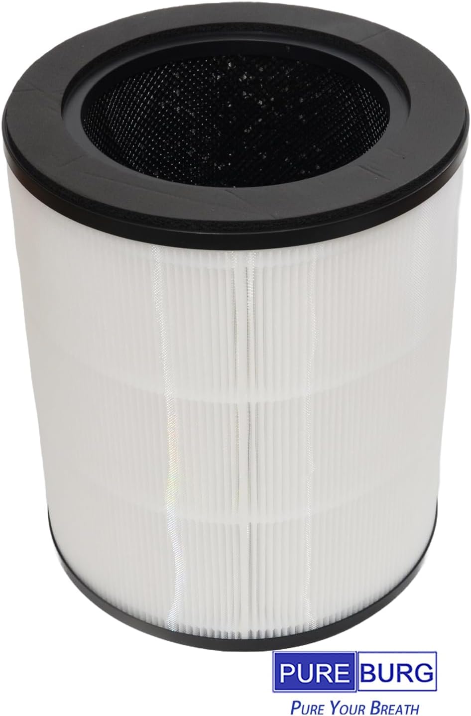 PUREBURG Replacement Filter Compatible with Oransi Mod Jr. Air Purifier (Model MJR01) Fit Blue handle only,2-Pack H13 HEPA 4-Stage Filtration Activated Carbon Air Clean - Image 3