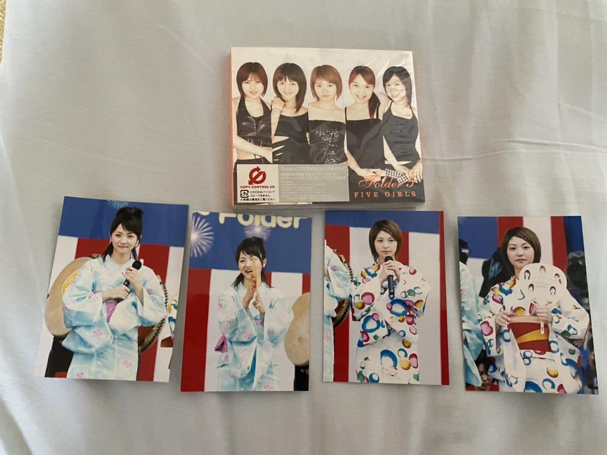 Amazon.co.jp: Folder5 FIVE GIRLS 満島ひかり HIKARI アルバム CD