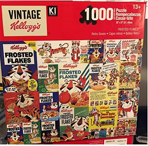 Kellogg's Vintage 1000 Jigsaw Puzzle | Frosted Flakes