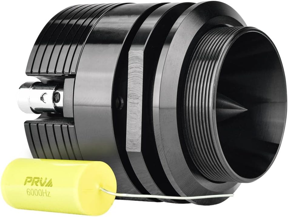 PRV AUDIO 2X TW400Ti-Nd-4 v2 Bullet Super Tweeter 1" Exit Neodymium 120 Watts Max Power 4 Ohm 1 Inch Voice Coil - New Version More Compact and Improved Design for Pro Audio (2 Tweeters)