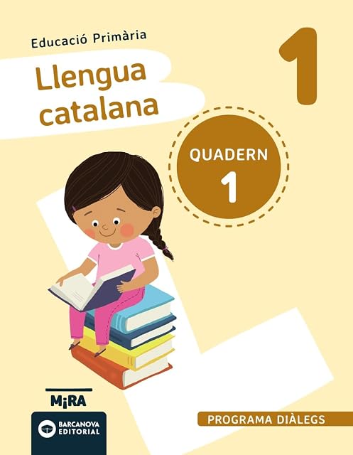 Portada de Llengua catalana 1. dialegs. quadern 1