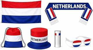 Netherlands World Cup 6-Piece Fan Kit