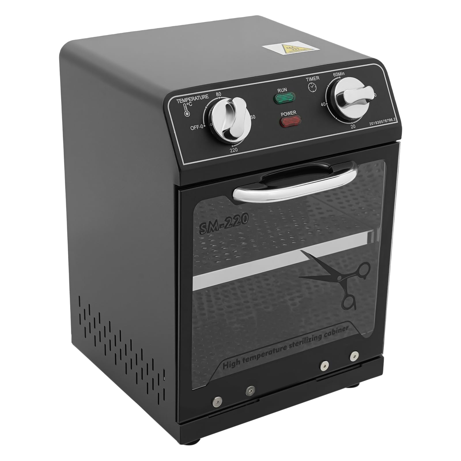 8l Hochtemperatur-sterilisator, Sterilisatoren, Temperaturbereich 0-220℃, Smart Funktion, Einfach Zu Reinigen, Für Die Desinfektion Von Handtüchern, Nagelwerkzeugen, 22 X 21 X 31.5cm