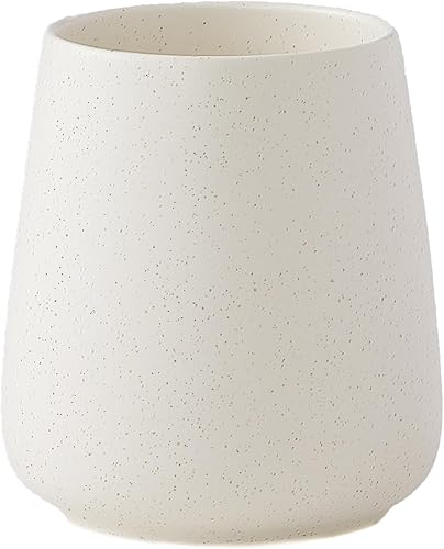 Vista 77 de Soporte para cepillos de dientes blanco para baño, juego de 2 soportes de cerámica para cepillos de dientes, taza de cepillo de dientes