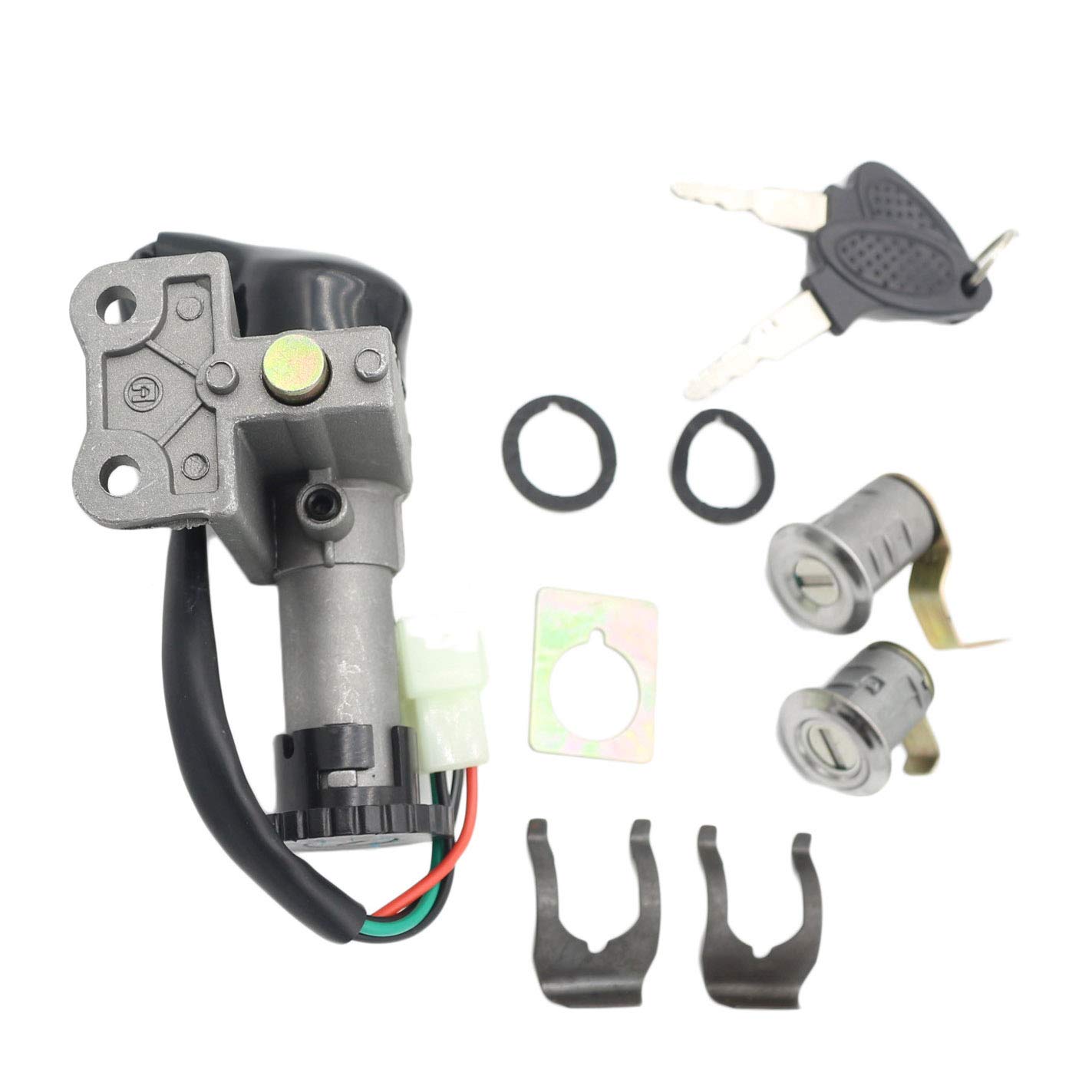 Blocco Accensione Con Chiave Per Scooter 50cc 150cc GY6 - Kit Serratura Con 2 Chiavi, Ricambio Universale - 2