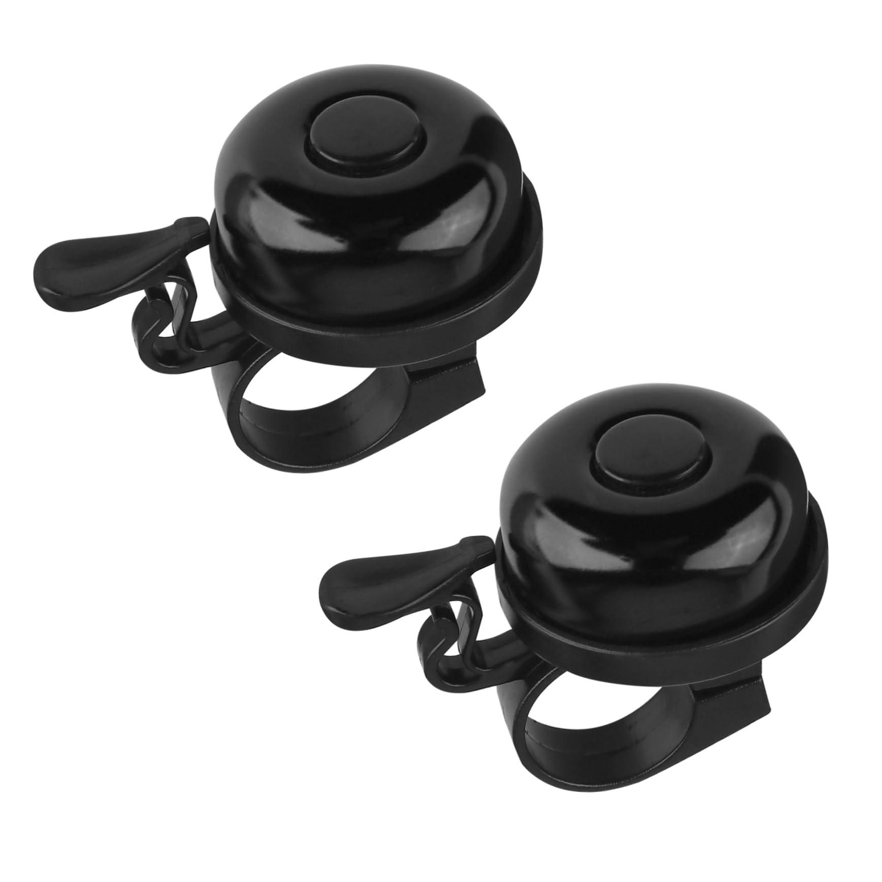 GRIRIW 2Pcs Retro Bike Bell Loud Sound Bicycle Ring for Mountain and Road Bikes Easy to Install Durable Design for Safety Warnings and Bike Decoration