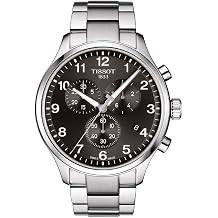 Tissot Mens Chrono XL Stainless Steel Casual Watch Grey T1166171105701 Watch Strap T852047177
