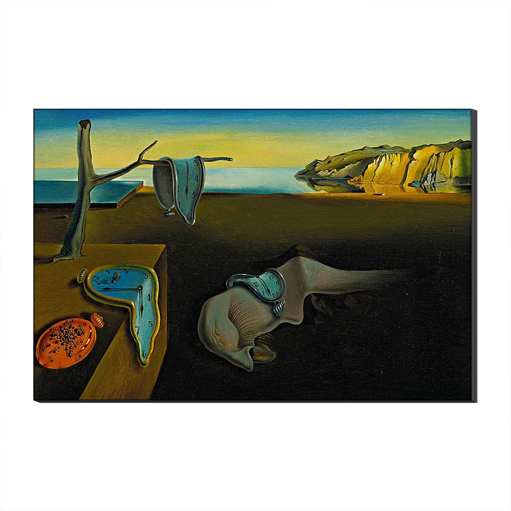 Cuadro de Salvador Dalí en lienzo de 25x70 cm para decorar salones modernos 8
