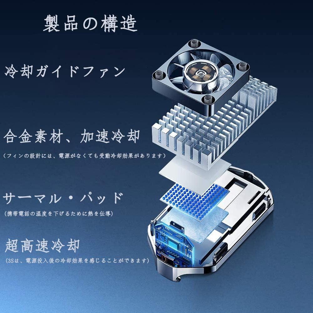 5周年記念イベントが Speed Partner Magnetic Cooler L06 磁気式 スマホ散熱器 Usb給電スマホ冷却ファン ペルチェ素子 1秒急速冷却 静音 軽量 導体冷却 スマホ用冷却クーラー Usb給電 Iphone Ipad 多機種対応 ゲーミングクーラー ラジエーター Sliver Casabianca Ba