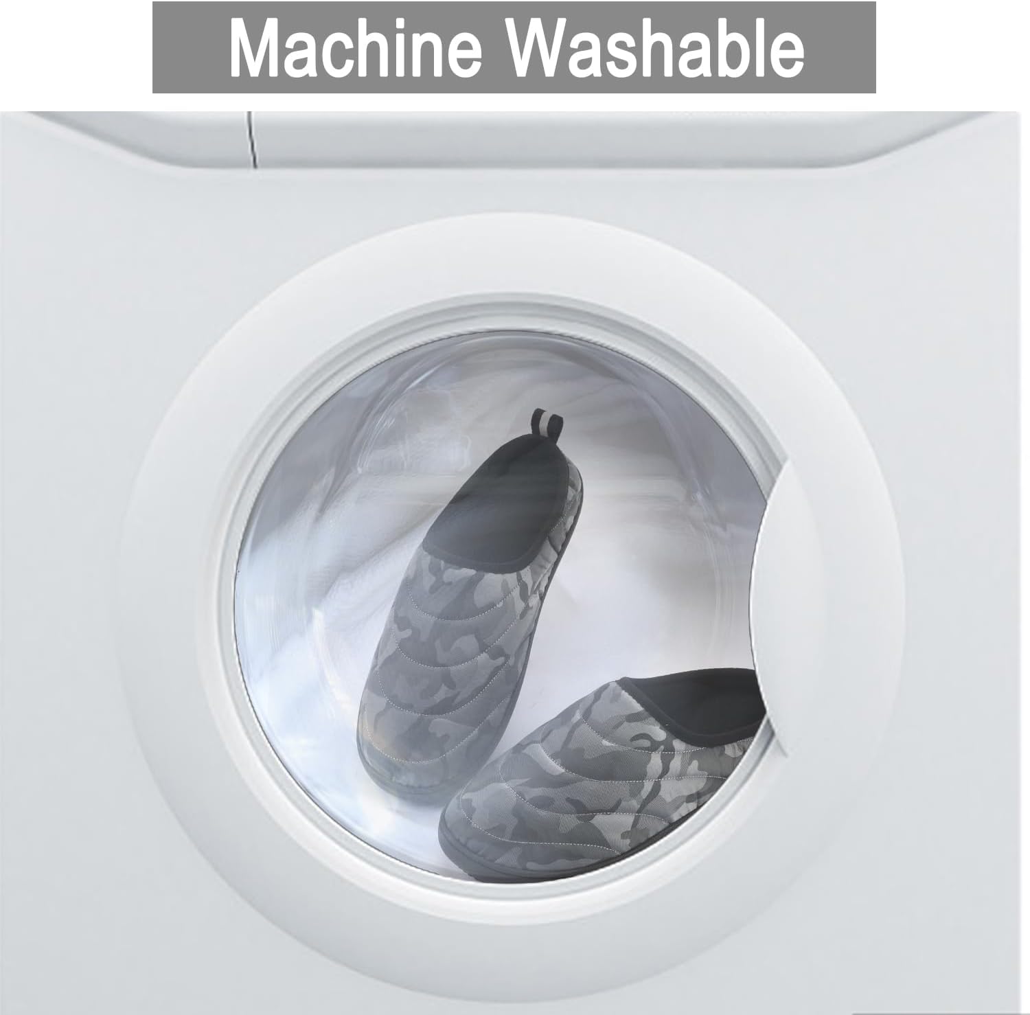 RockDove Men’s Trail-Therm Quilted Memory Foam Slippers for Camping and Indoor Outdoor Adventures with Anti-Slip Rubber Sole - Image 6