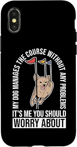 Miniatura 7 de iPhone 12 Pro Max Dog Agilty Trainer Design For Dog Agility Training Case