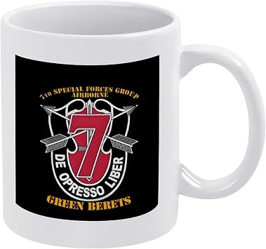7th Special Forces Group Ceramic Coffee Mugs, 12oz Perfect for Home, Office, and Gift Use