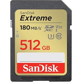■SANDIS　SDSQXA0-512G-JN3MD [512GB] SanDisk 512GB Extreme PRO SDXC UHS-I Memory Card - C10, U3