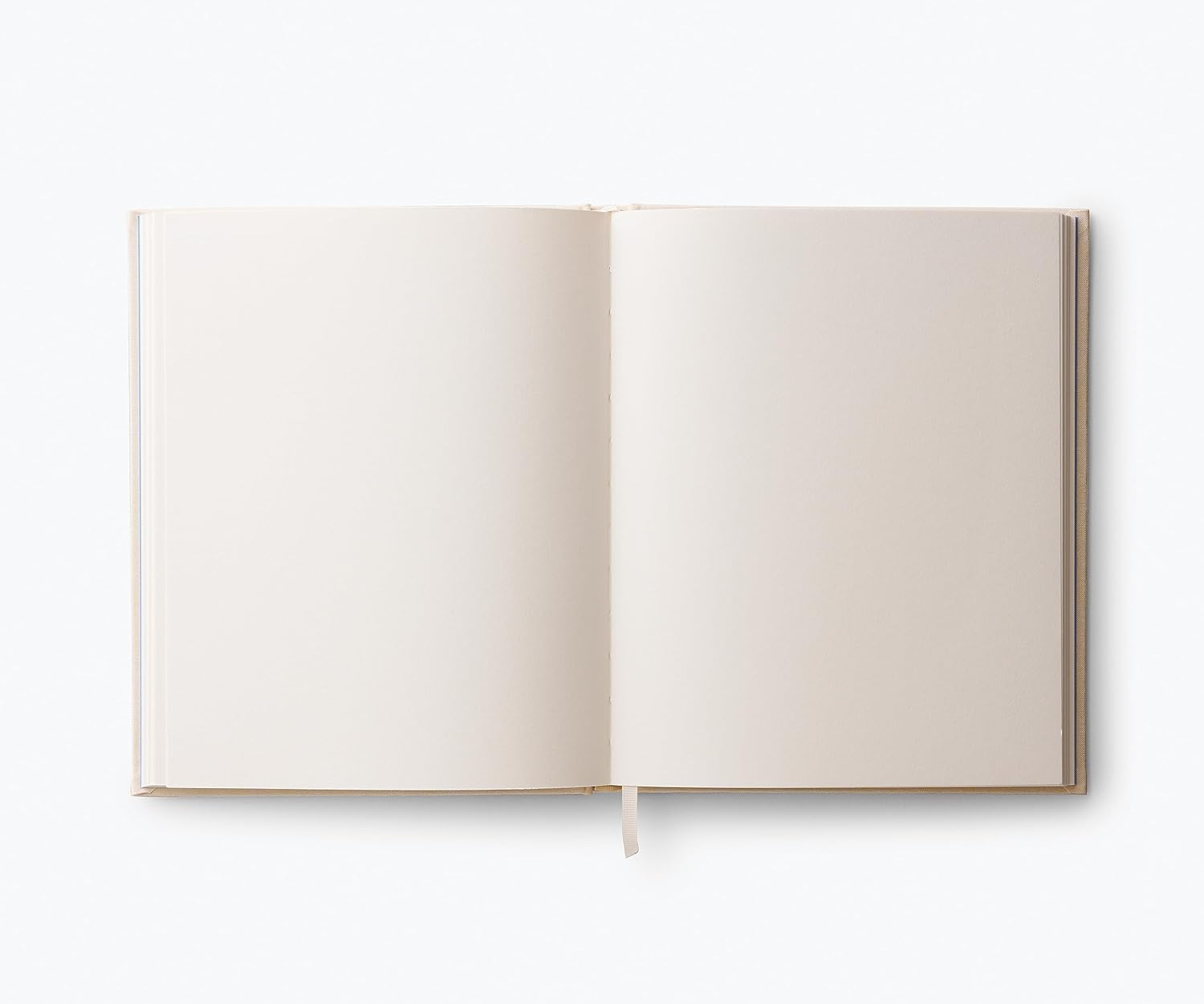 RIFLE PAPER CO. Curio Embroidered Fabric Sketchbook, 108 Blank Pages, Grosgrain Ribbon Bookmark and Lay-Flat Binding, Book Cloth Cover with 160 GSM Sketch Paper, 10.25" L x 8.25" W
