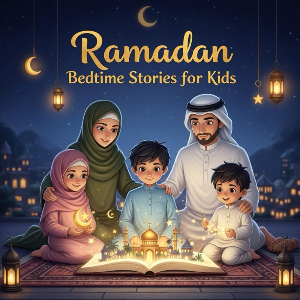 Ramadan Bedtime Stories for Kids: 30 Colorful Islamic Stories of Kindness, Charity, Duas, Gratitude, and Good Deeds