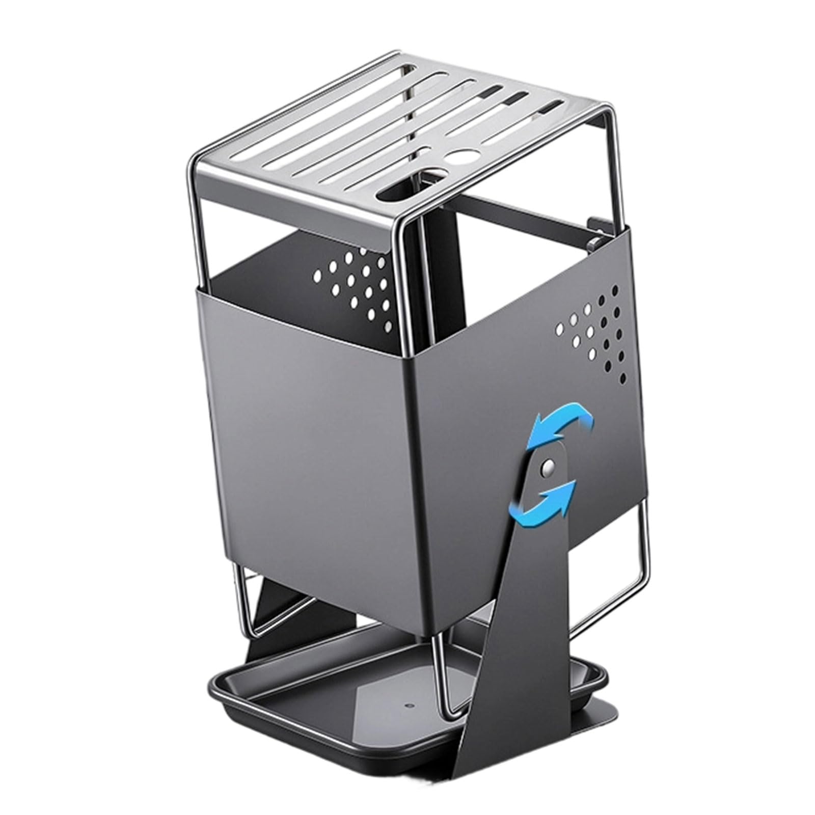 TQUXNGA Rotating Kitchen Rack for Tool Features Easy to Cleaning Surfaces Tool Planner