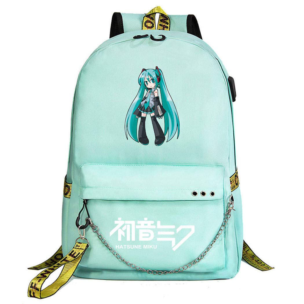 Wanhongyue Girls Green / 4 Rucksack Student Bookbag Schoolbag Backpack 15.6-Inch Laptop Bag