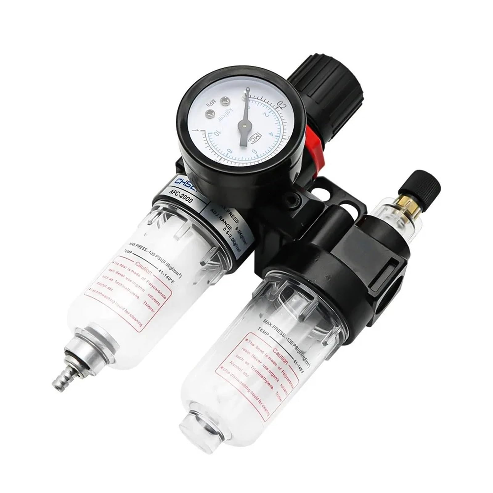 AFC2000 AFR2000 + AL2000 G1/4 sprężarka powietrza separator oleju i wody filtr powietrza służy do zmniejszenia regulatora zaworu ciśnienia(Afc-smpm20)