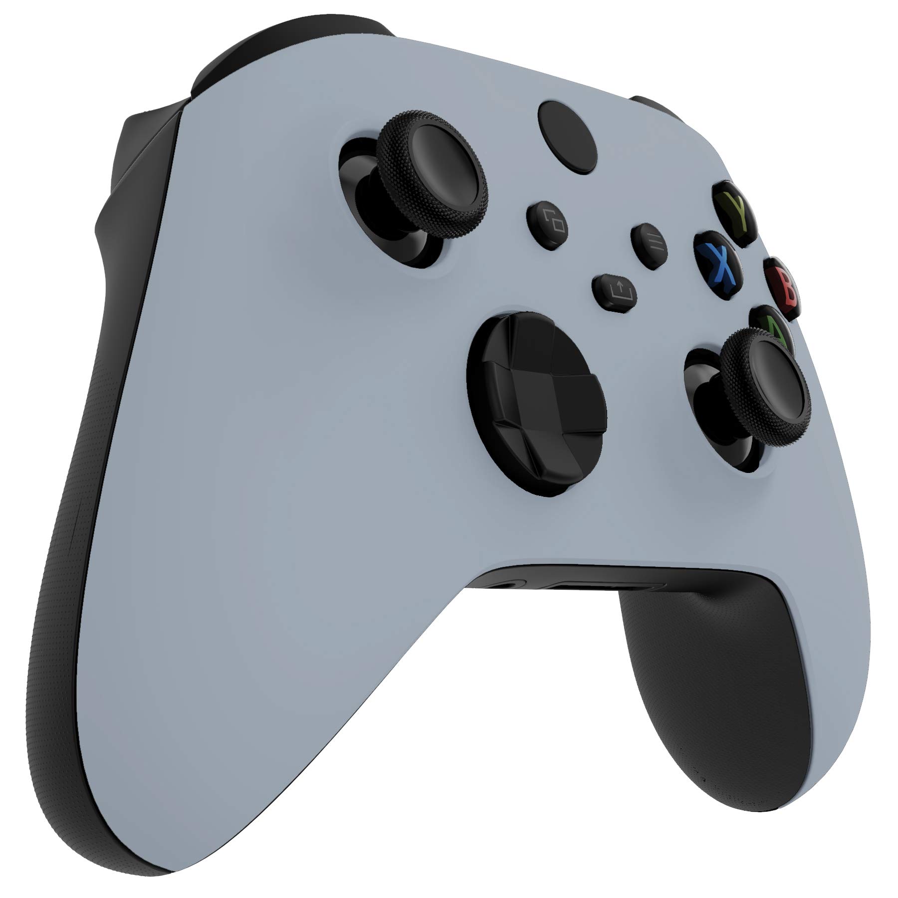 eXtremeRate Coque Avant de Remplacement pour Xbox Séries X/S Manette, Coque Avant Custome pour Xbox Séries X/S, Manette Non Inclut-Nouvel Espoir Gris - 5