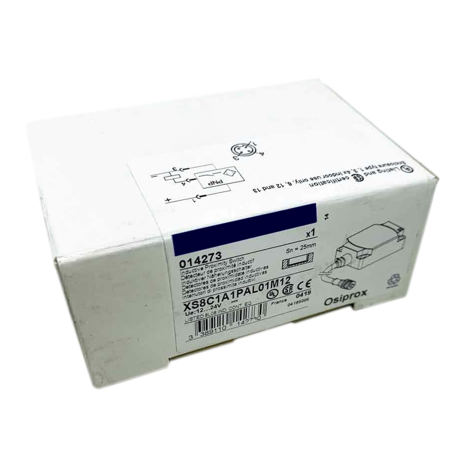 XS8C1A1PAL01M12 matériel d'automatisation neuf sous scellé d'origine