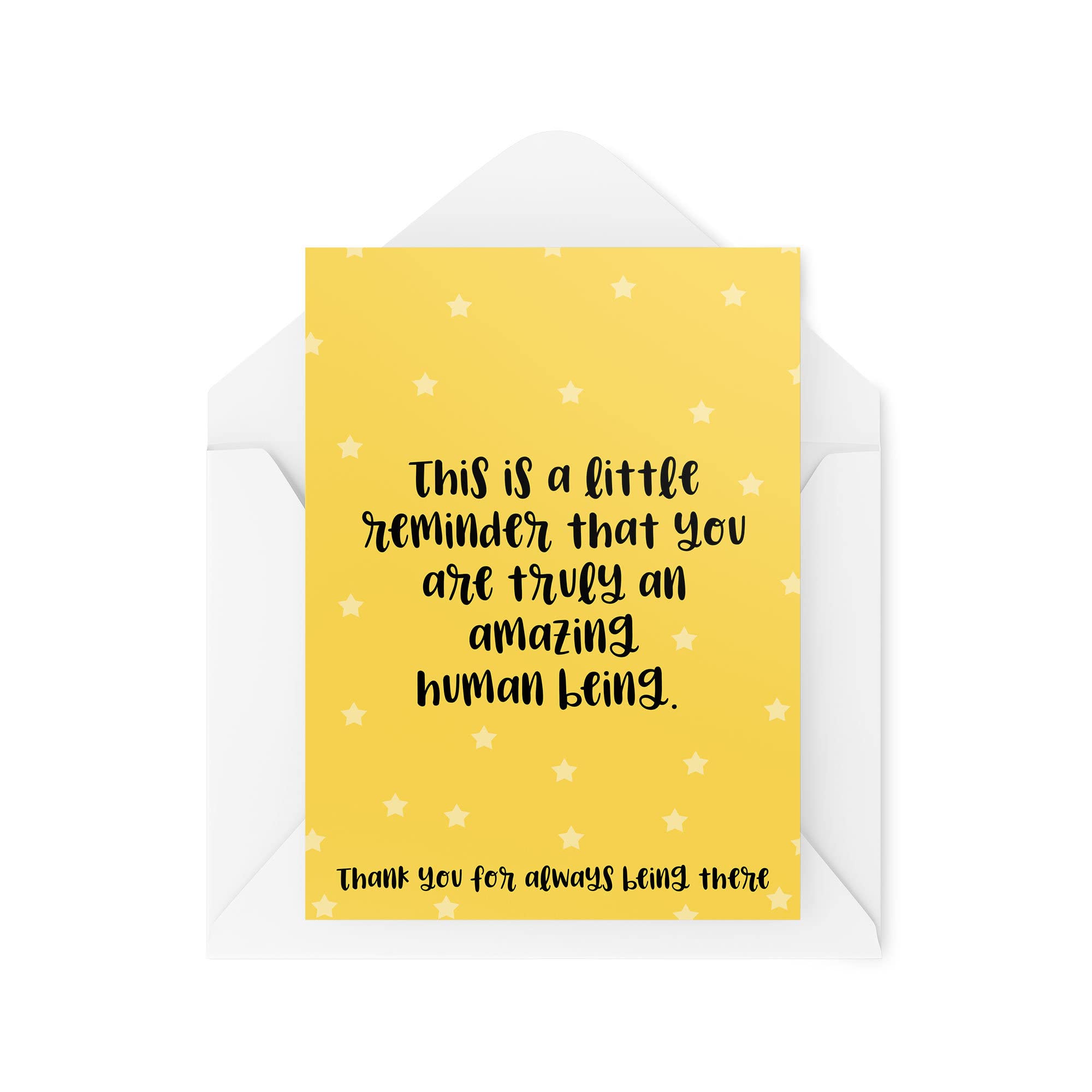 Thank You Cards - Truly An Amazing Human Being - Great Friend Card - Supportive Card - Card For Friend - Thankful Card CBH1537