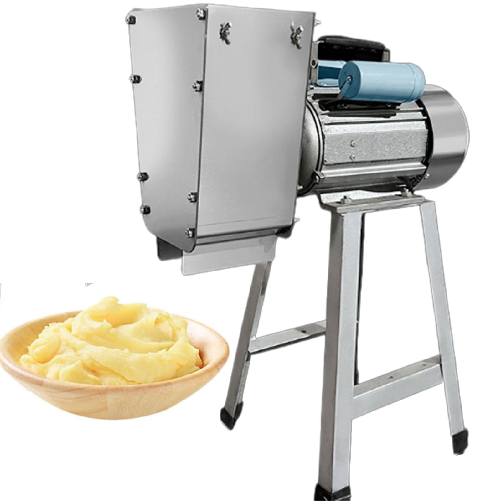 Kartoffelpresse, Elektrischer Stampfer, Elektrischer Kartoffelstampfer Aus Edelstahl, Kartoffelpressen-Schleifscheibe, FüR Glatte Und Zarte Textur
