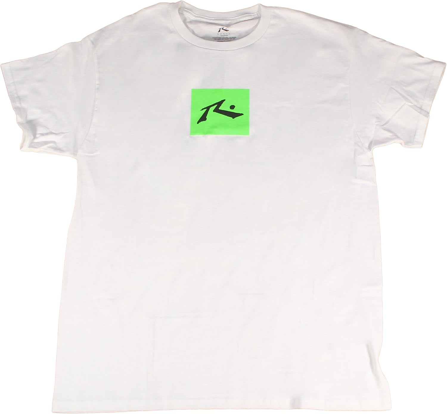 Rock Box T-Shirt - White/Green - L