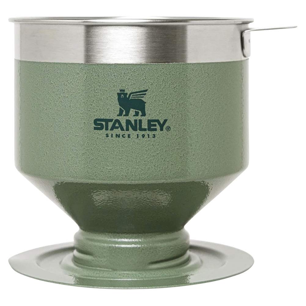 Stanley Klasyczny zielony kroplownik, filtr ze stali nierdzewnej, kawa, 1 do 4 filiżanek, na zewnątrz, domowa kawiarnia