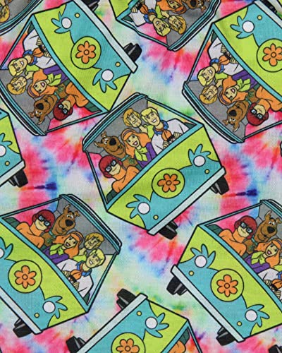 INTIMO Scooby-Doo Girls' Characters The Gang Mystery Machine Scooby Shaggy Velma Daphne Fred Sleep Pajama Set Shorts4