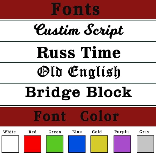 Miniatura 10 de GEX Calcetines de Navidad personalizados para la familia, 2023, 20 pulgadas, nuevo nombre personalizado, decoración clásica bordada para chimenea,